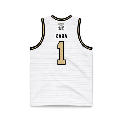 PFW - NCAA Men's Basketball : Ebrahim Kaba - Black Lining Basketball Jersey-1