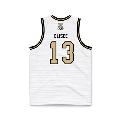PFW - NCAA Men's Basketball : Deangelo Elisee - Black Lining Basketball Jersey-1