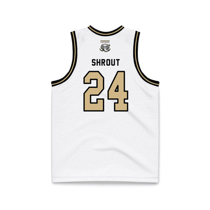 PFW - NCAA Men's Basketball : Mason Shrout - Black Lining Basketball Jersey-1