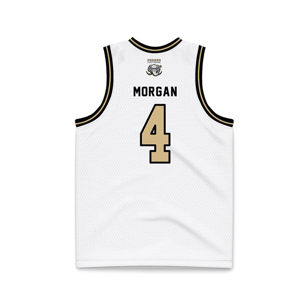 PFW - NCAA Men's Basketball : Chris Morgan - Black Lining Basketball Jersey-1