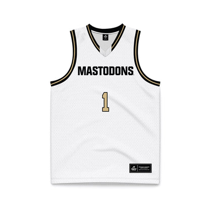 PFW - NCAA Men's Basketball : Ebrahim Kaba - Black Lining Basketball Jersey-0