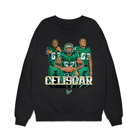 USF - NCAA Football : Joshua Celiscar - Collage Premium Crewneck Sweatshirt-0