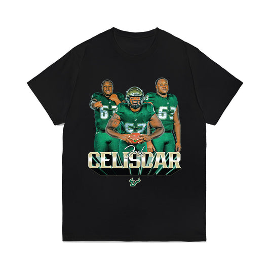 USF - NCAA Football : Joshua Celiscar - Collage Comfort Colors T-Shirt-0