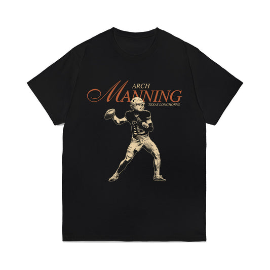 Texas - NCAA Football : Arch Manning - Legacy Comfort Colors T-Shirt-0