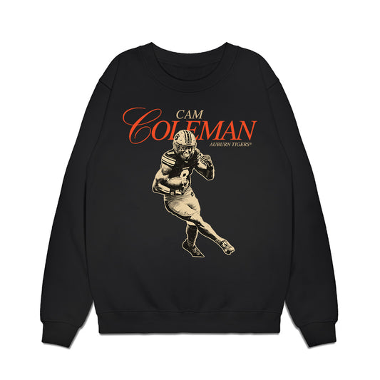 Auburn - NCAA Football : Cameron Coleman - Legacy Premium Crewneck Sweatshirt-0