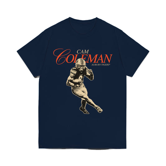 Auburn - NCAA Football : Cameron Coleman - Legacy Comfort Colors T-Shirt-0
