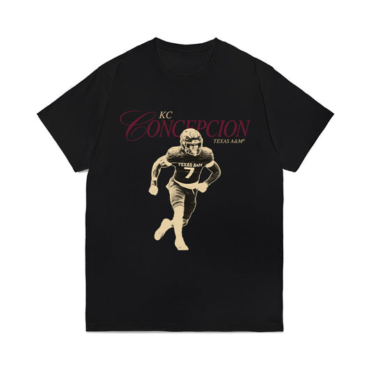 Texas A&M - NCAA Football : Kevin Concepcion - Legacy Comfort Colors T-Shirt-0