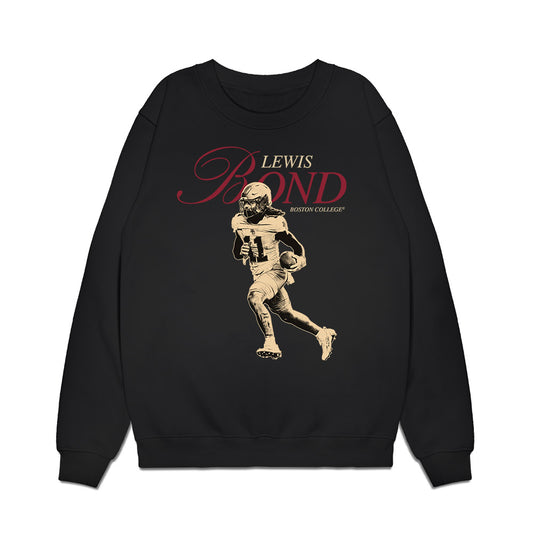 Boston College - NCAA Football : Lewis Bond - Legacy Premium Crewneck Sweatshirt-0