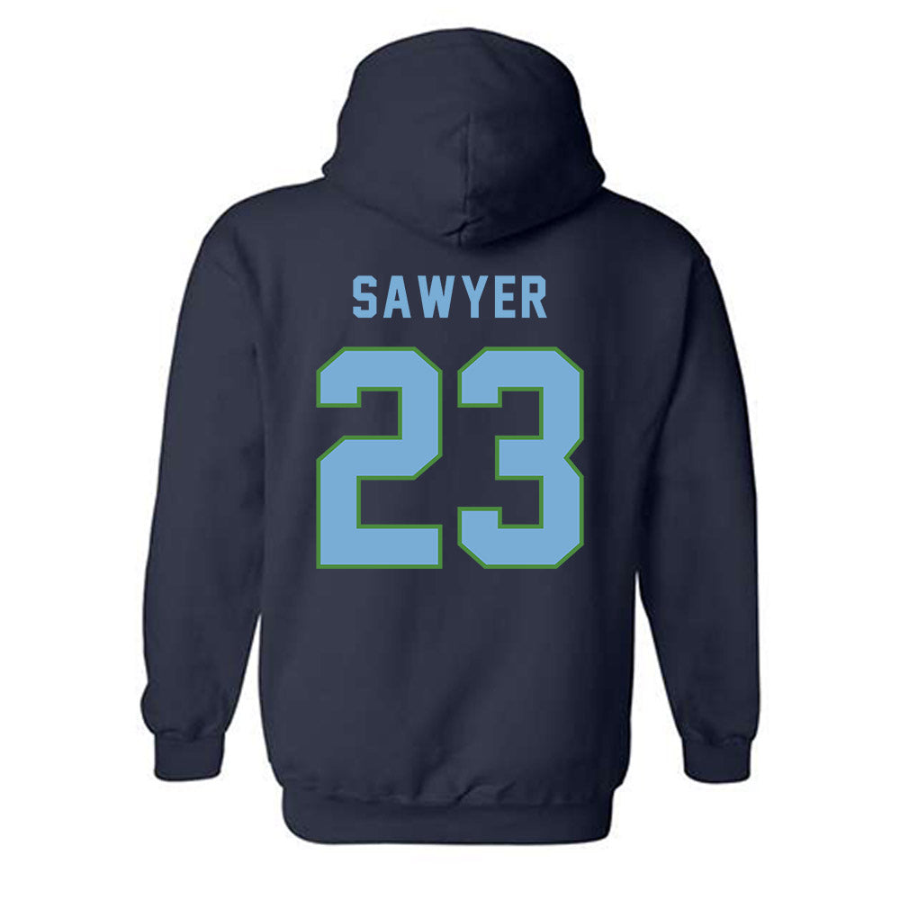 CSU Monterey Bay - NCAA Women's Soccer : Jordan Sawyer - Classic Shersey Hooded Sweatshirt-1