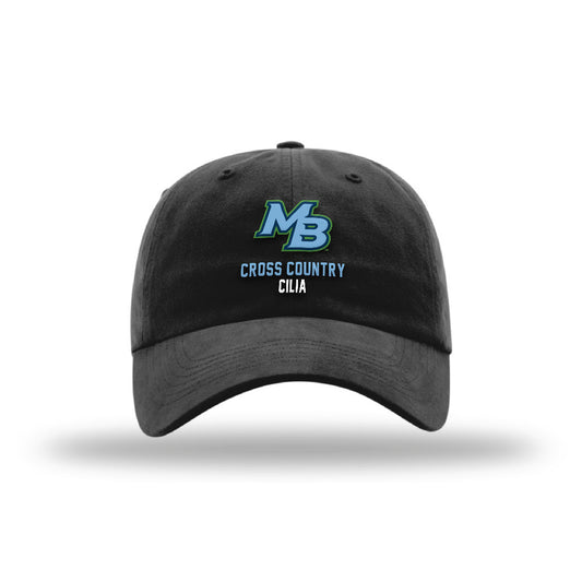 CSU Monterey Bay - NCAA Men's Cross Country : Lorenzo Cilia - Garment Washed Twill-0