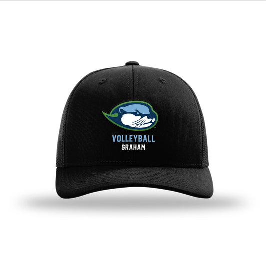 CSU Monterey Bay - NCAA Women's Volleyball : Rilee Graham - Snapback Trucker Hat-0