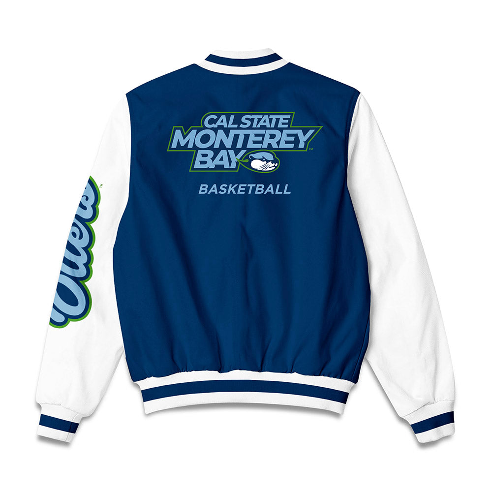 CSU Monterey Bay - NCAA Women's Basketball : Aliyah Young - Bomber Jacket-1