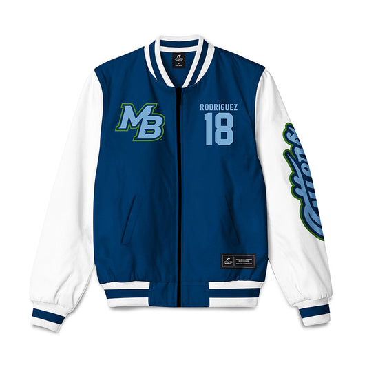CSU Monterey Bay - NCAA Men's Soccer : Angel Rodriguez - Bomber Jacket-0