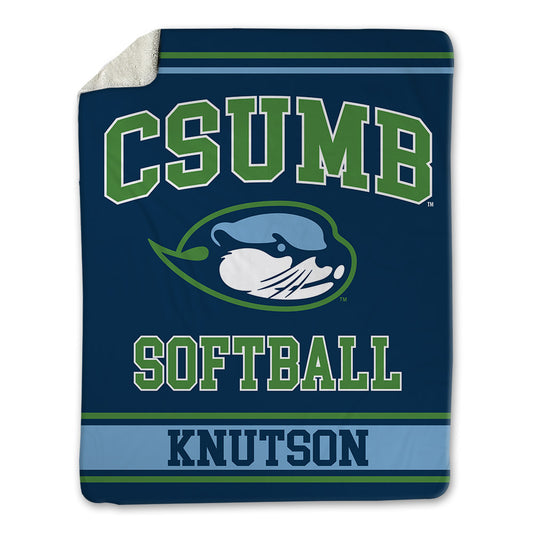 CSU Monterey Bay - NCAA Softball : Jordan Knutson - Blanket-0