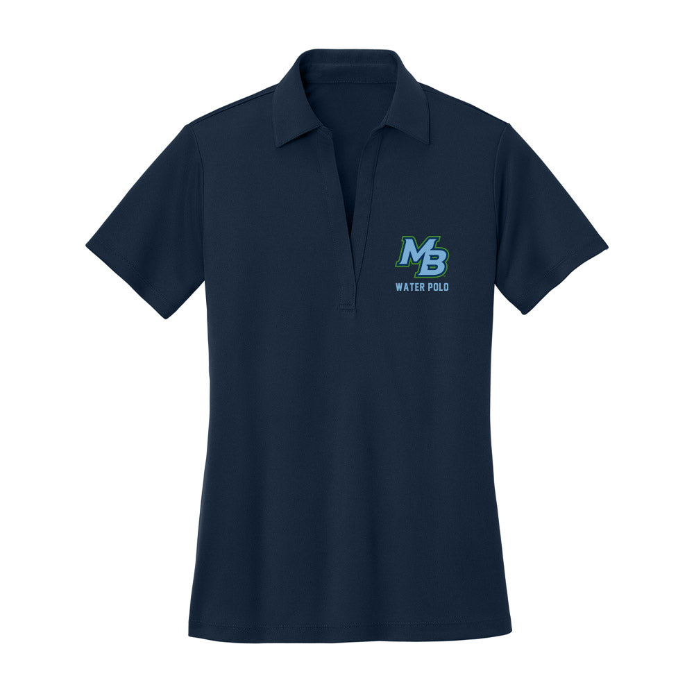 CSU Monterey Bay - NCAA Women's Water Polo : Gabby Swaim - Women's Activewear Polo Shirt-0