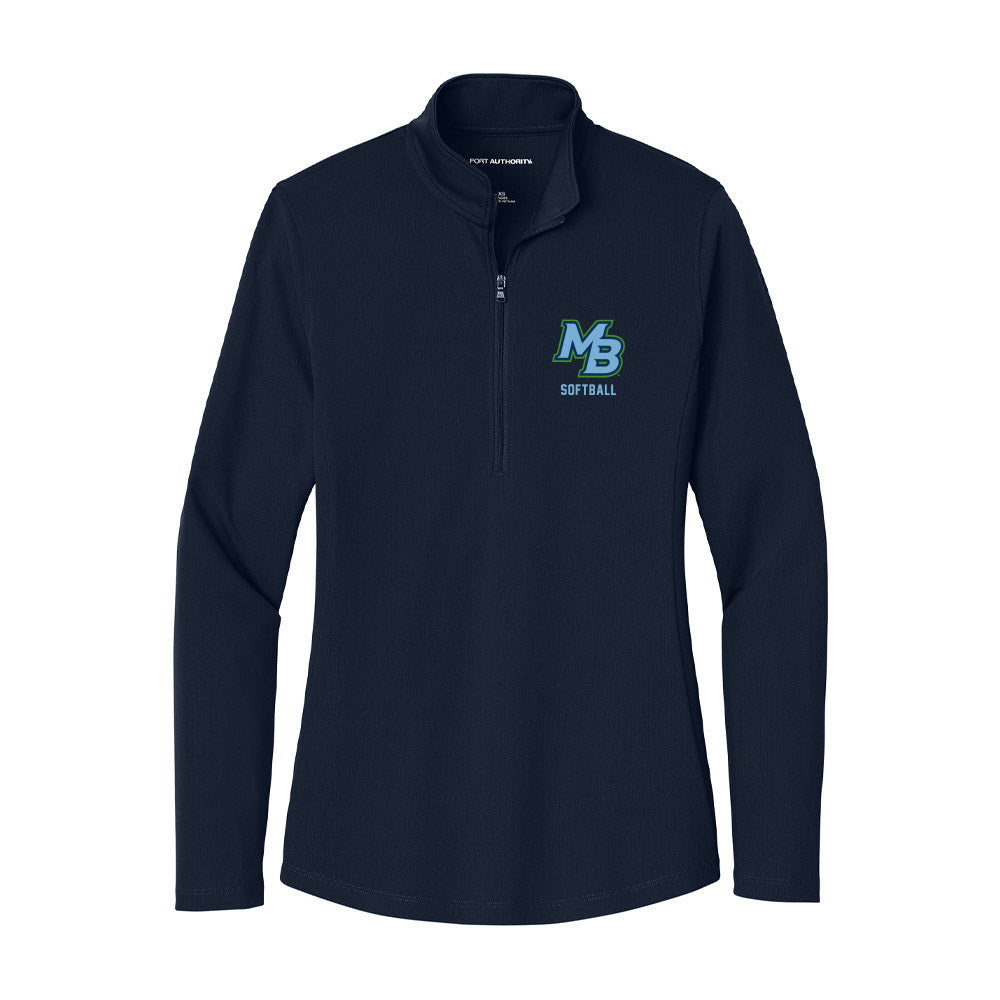 CSU Monterey Bay - NCAA Softball : Abreanna Alba - Women's Lightweight Quarter Zip Jacket-0