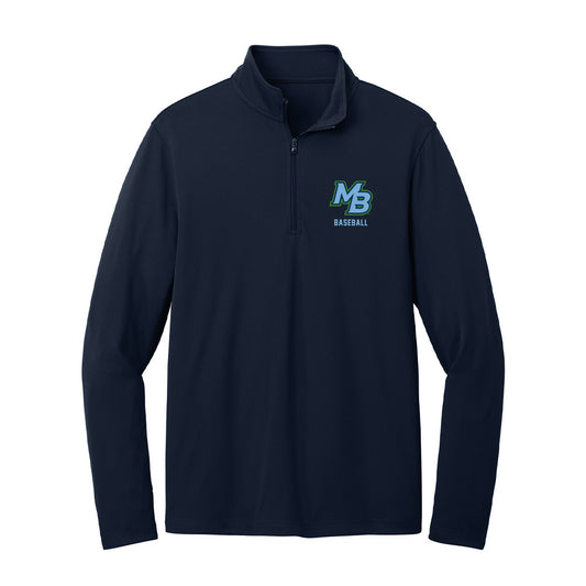 CSU Monterey Bay - NCAA Baseball : Holden Garcia - Lightweight Quarter Zip Jacket-0
