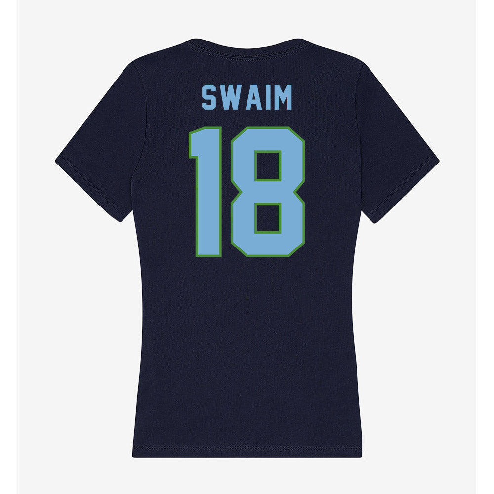 CSU Monterey Bay - NCAA Women's Water Polo : Gabby Swaim - Classic Shersey Women's V-Neck T-Shirt-1