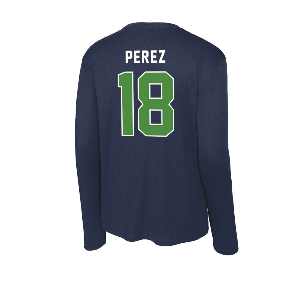  - NCAA Men's Soccer : Andres Perez - Classic Shersey Activewear Long Sleeve T-Shirt-1