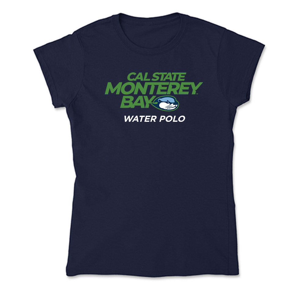 CSU Monterey Bay - NCAA Women's Water Polo : Kira Clark - Classic Shersey Soft Style Women’s T-Shirt-0
