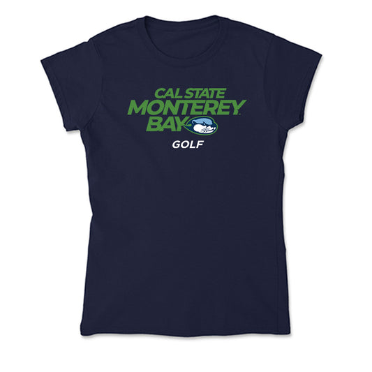 CSU Monterey Bay - NCAA Women's Golf : Morgan Pittman - Classic Shersey Soft Style Women’s T-Shirt-0