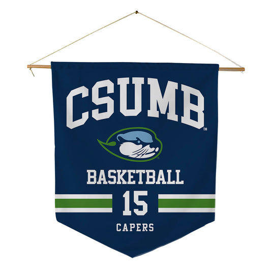 CSU Monterey Bay - NCAA Women's Basketball : Sasha Capers - Pennant - 18" x 21"-0