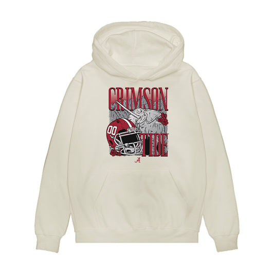 Alabama - NCAA Football : Alex Rozier - Vintage Football Sherseys Premium Hooded Sweatshirt-0