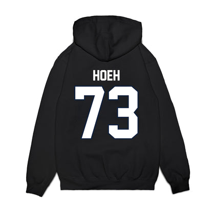 UConn - NCAA Football : Wes Hoeh - Vintage Helmet Premium Hooded Sweatshirt-1