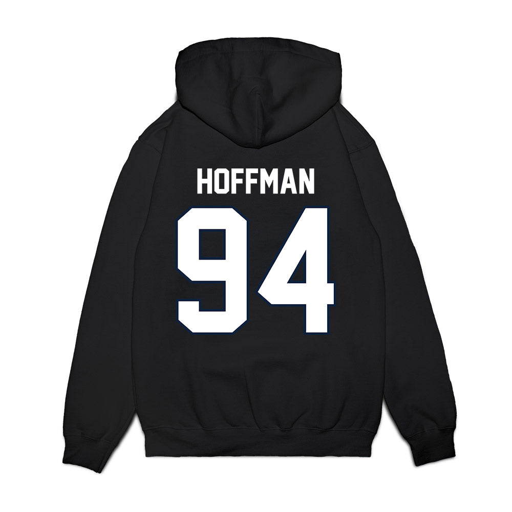 UConn - NCAA Football : Matthew Hoffman - Vintage Helmet Premium Hooded Sweatshirt-1
