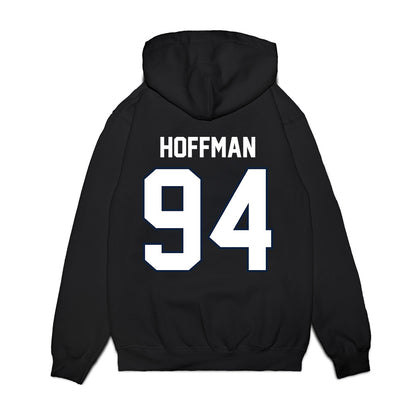 UConn - NCAA Football : Matthew Hoffman - Vintage Helmet Premium Hooded Sweatshirt-1