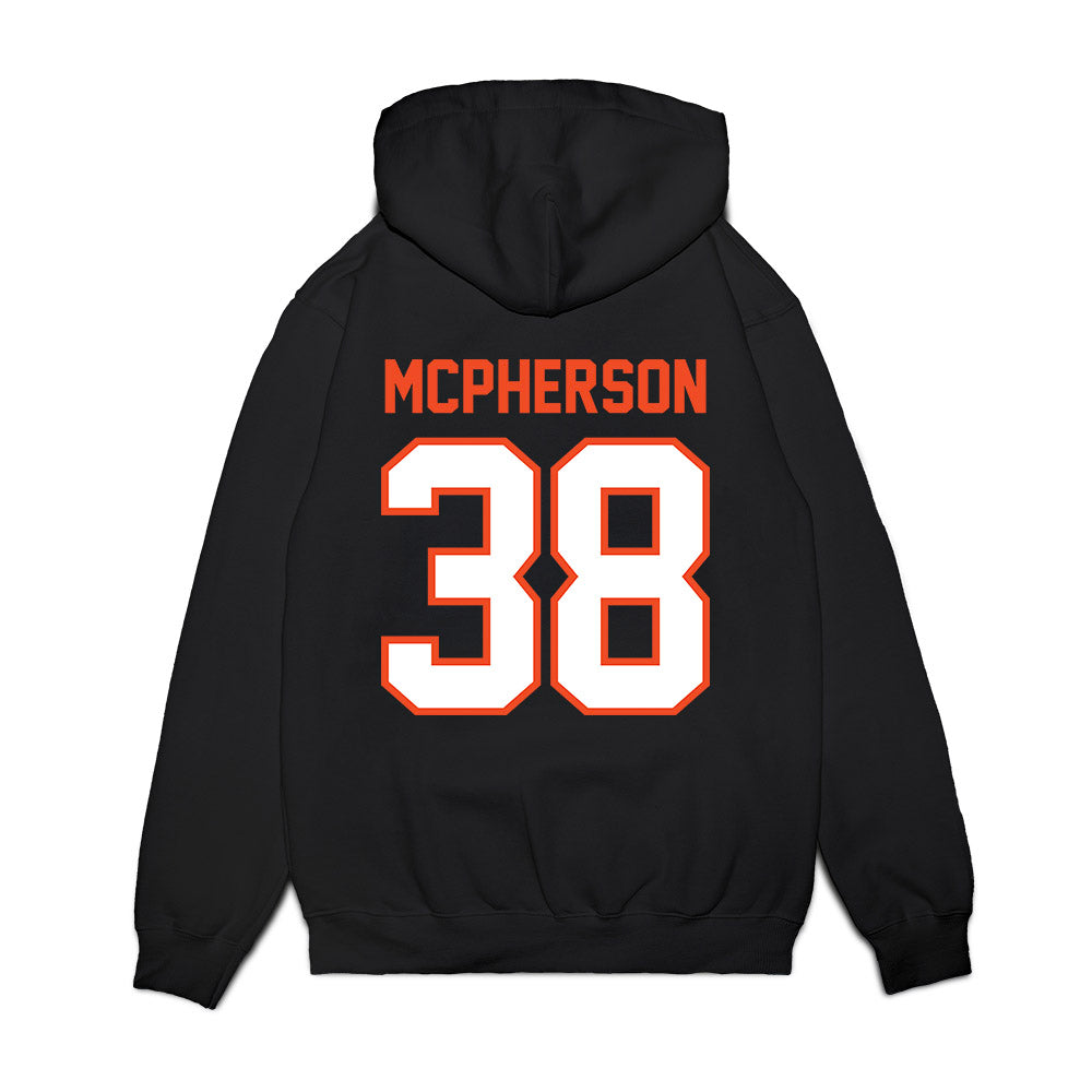 Auburn - NCAA Football : Alex McPherson - Vintage Helmet Premium Hooded Sweatshirt-1