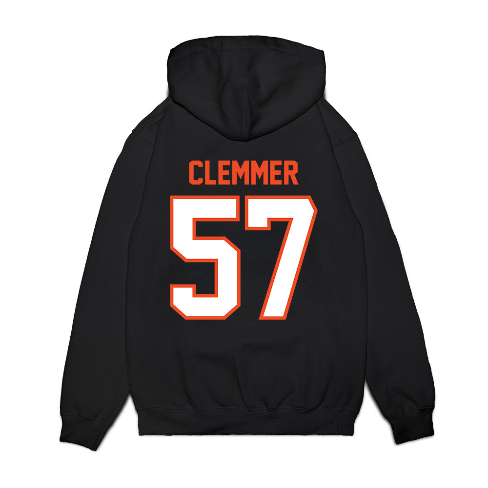 Auburn - NCAA Football : Harrison Clemmer - Vintage Helmet Premium Hooded Sweatshirt-1