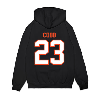 Auburn - NCAA Football : Jeremiah Cobb - Vintage Helmet Premium Hooded Sweatshirt-1