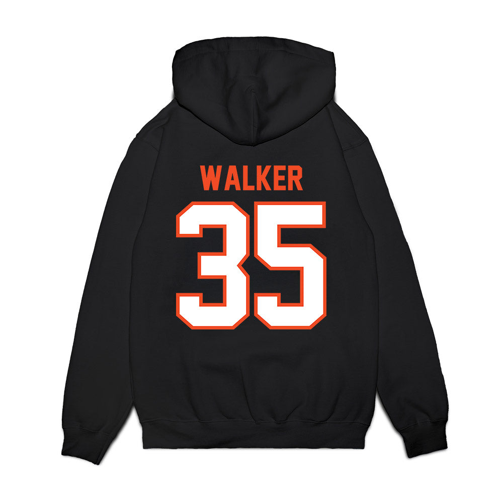 Auburn - NCAA Football : Dallas Walker - Vintage Helmet Premium Hooded Sweatshirt-1