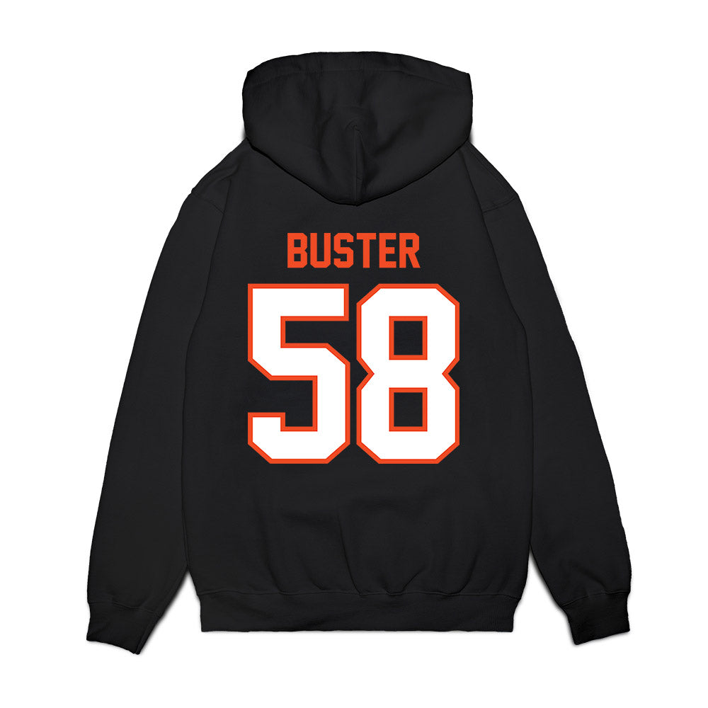Auburn - NCAA Football : Tai Buster - Vintage Helmet Premium Hooded Sweatshirt-1
