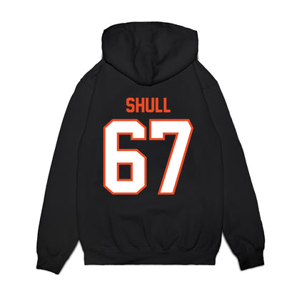 Auburn - NCAA Football : Broderick Shull - Vintage Helmet Premium Hooded Sweatshirt-1