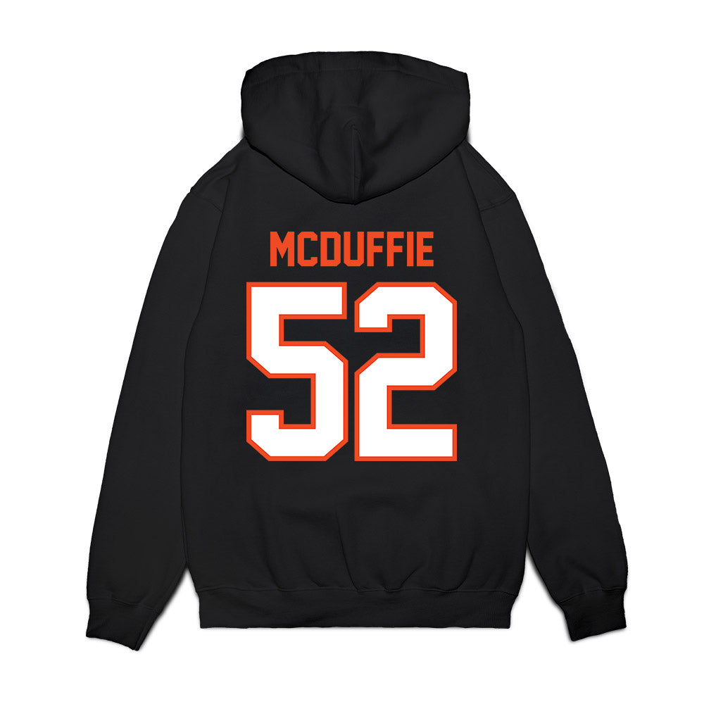 Auburn - NCAA Football : William Grier McDuffie - Vintage Helmet Premium Hooded Sweatshirt-1