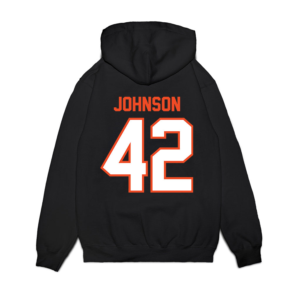 Auburn - NCAA Football : Tate Johnson - Vintage Helmet Premium Hooded Sweatshirt-1