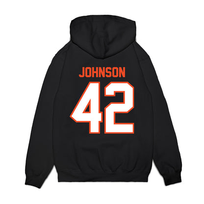 Auburn - NCAA Football : Tate Johnson - Vintage Helmet Premium Hooded Sweatshirt-1
