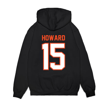 Auburn - NCAA Football : Preston Howard - Vintage Helmet Premium Hooded Sweatshirt-1