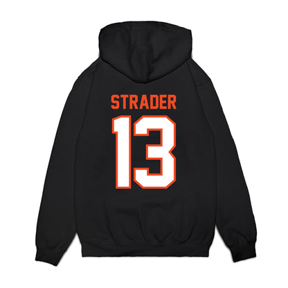 Auburn - NCAA Football : Raion Strader - Vintage Helmet Premium Hooded Sweatshirt-1