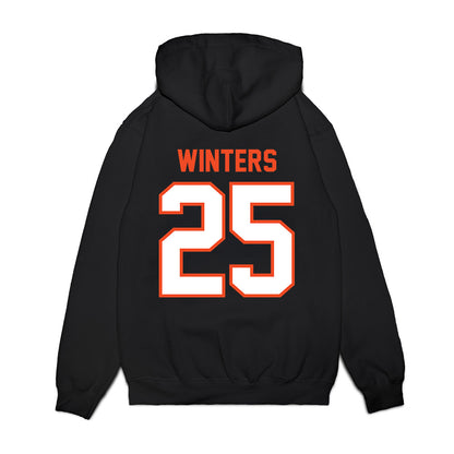 Auburn - NCAA Football : Eric Winters - Vintage Helmet Premium Hooded Sweatshirt-1