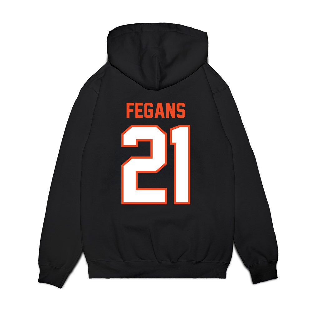 Auburn - NCAA Football : Anquon Fegans - Vintage Helmet Premium Hooded Sweatshirt-1
