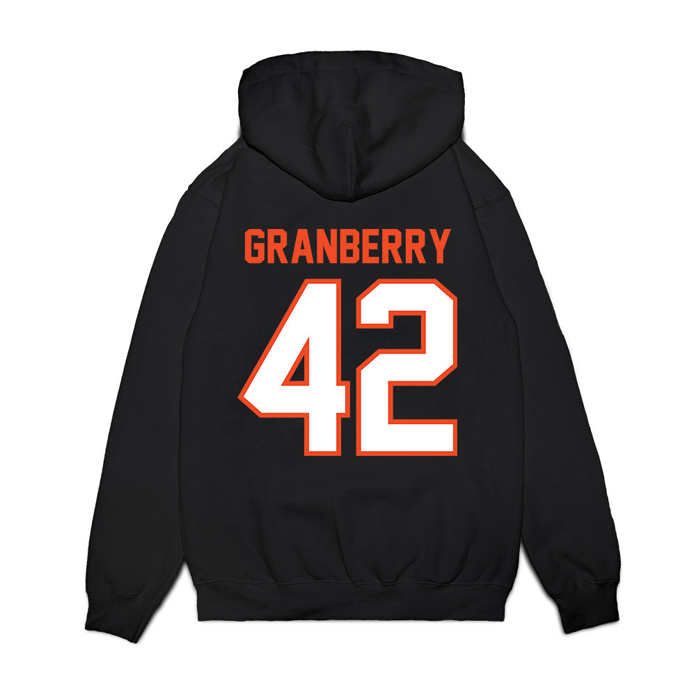 Auburn - NCAA Football : Coleman Granberry - Vintage Helmet Premium Hooded Sweatshirt-1