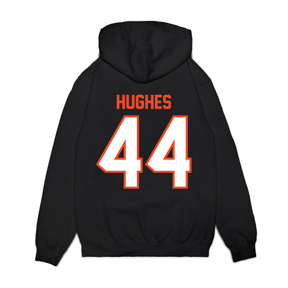 Auburn - NCAA Football : Reed Hughes - Vintage Helmet Premium Hooded Sweatshirt-1