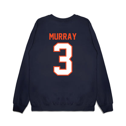 Auburn - NCAA Football : Chriskelly Murray - Vintage Helmet Premium Crewneck Sweatshirt-1