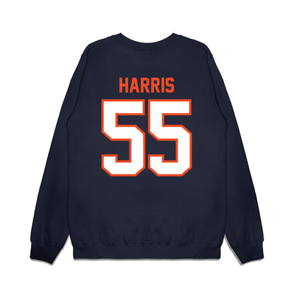 Auburn - NCAA Football : Malachi Harris - Vintage Helmet Premium Crewneck Sweatshirt-1