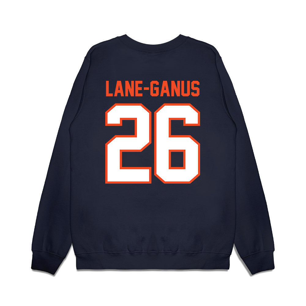 Auburn - NCAA Football : A'Mon Lane-Ganus - Vintage Helmet Premium Crewneck Sweatshirt-1