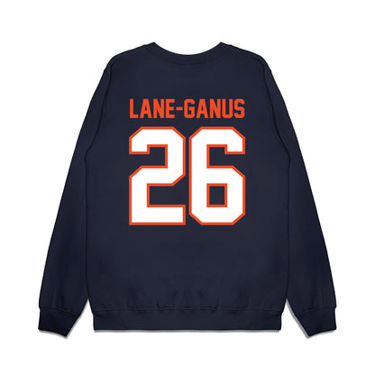 Auburn - NCAA Football : A'Mon Lane-Ganus - Vintage Helmet Premium Crewneck Sweatshirt-1