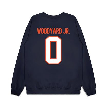 Auburn - NCAA Football : Robert Woodyard Jr. - Vintage Helmet Premium Crewneck Sweatshirt-1